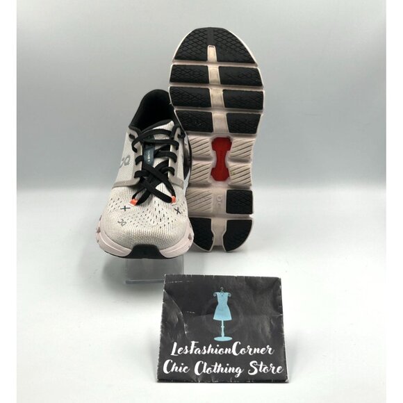 On Cloud Women's Gray/Coral X 4 Lightweight Athletic Running Shoes Sz  7.5 3021 - Picture 3 of 16